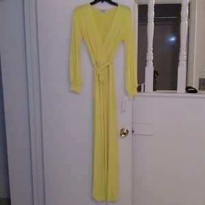 Ms. Bling Lg Yellow Jumpsuit